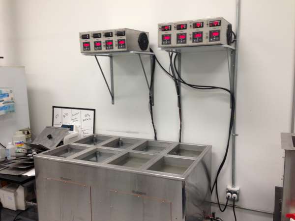 8槽超声波清洗机控制台